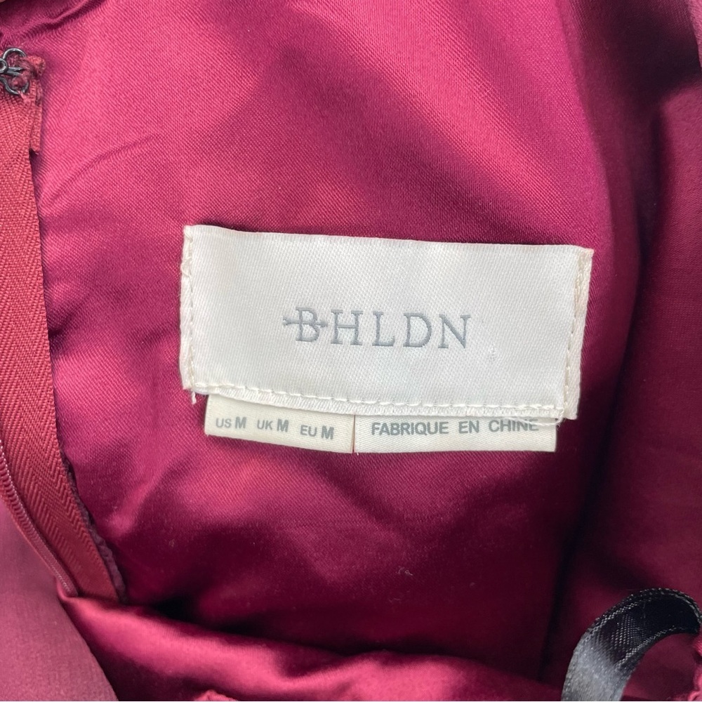 BHLDN Marco Dress Medium Wine/Burgundy - Picture 12 of 16